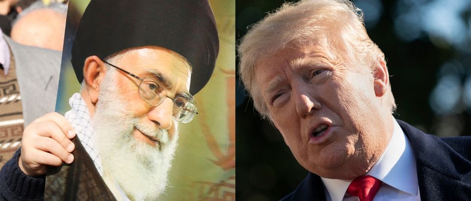Ayatollah Ali Khameini (L) leads Iran, and President Donald Trump (R) leads the U.S. ATTA KENARE/AFP/Getty Images and Chris Kleponis - Pool/Getty Images