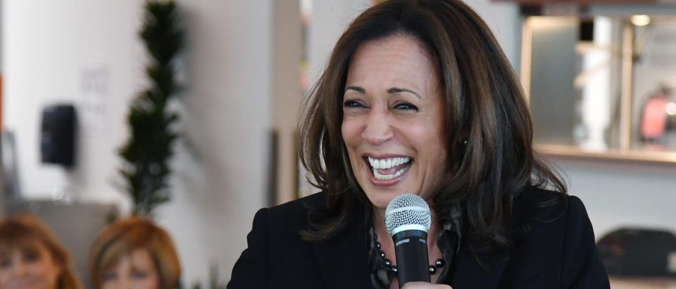 Kamala Harris Joins Democratic Senate Candidate Jacky Rosen At NV Campaign Events Ethan Miller/Getty Images