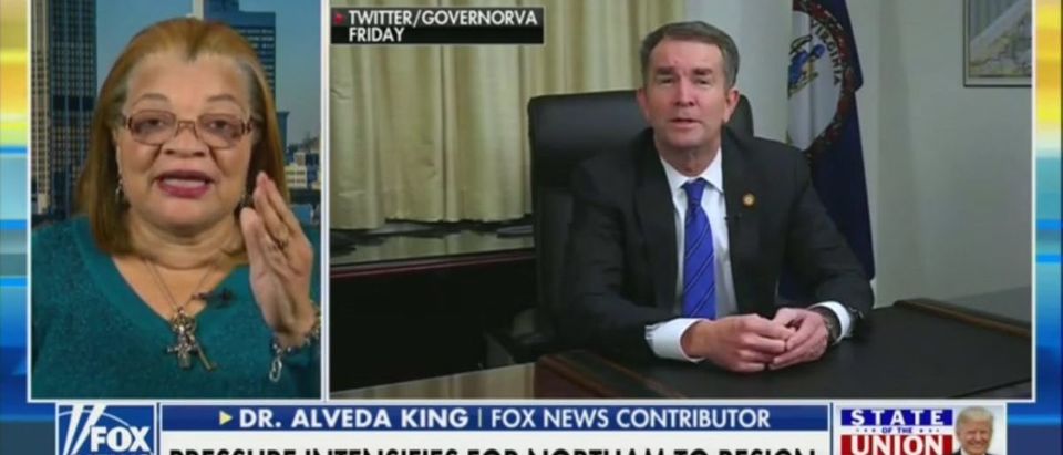 MLK's Niece Calls On Ralph Northam To Apologize For 'Agreeing To Kill Little Babies' -- Fox & Friends 2-4-19 (Screenshot/Fox News)