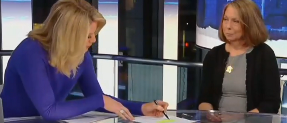 Martha MacCallum confronts Jill Abramson on plagiarism (Fox News screengrab)