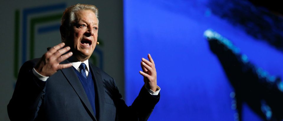 Al Gore, former U.S. Vice President and Climate Reality Project Chairman, speaks at the COP24 UN Climate Change Conference 2018 in Katowice