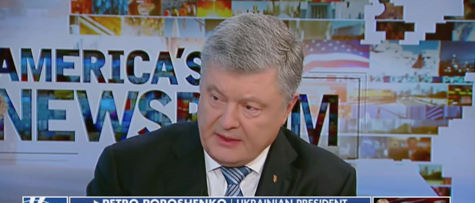 Petro Poroshenko (Fox News Screenshot: February 22, 2019)