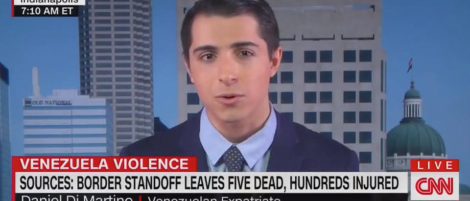 Daniel Di Martino appears on CNN, 2/24/2019 Screen Shot/CNN