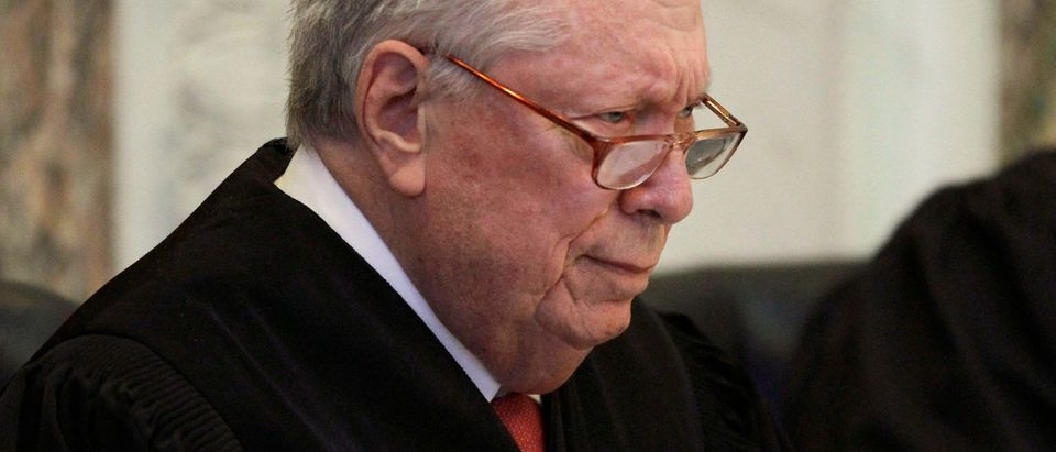 Judge Stephen R. Reinhardt listens to arguments in December 2010. (REUTERS/Eric Risberg)