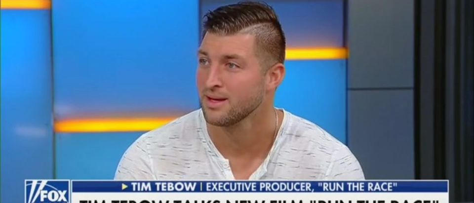 Tim Tebow Shares Details Of How He Got Into The Movie Business -- Fox & Friends 2-14-19