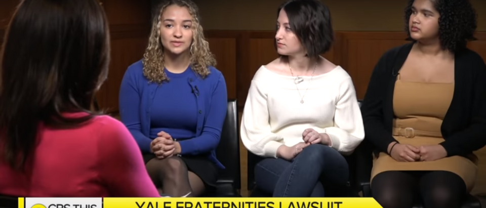 Yale students are demanding frats to admit women. Screenshot/YouTube/ CBS This Morning