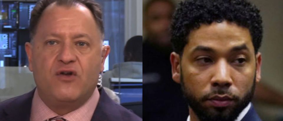 Left: Defense attorney and former prosecutor Bob Bianchi , Right: Actor Jussie Smollett makes a court appearance at the Leighton Criminal Court Building in Chicago, Illinois, U.S., March 14, 2019. E. Jason Wambsgans/Pool via REUTERS/File Photo