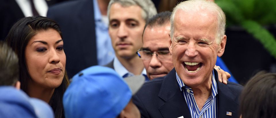Joe Biden And Eva Longoria Campaign For Nevada Democrats
