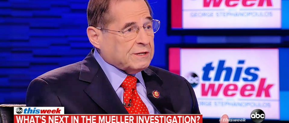 Democratic U.S. Rep. Jerry Nadler of New York speaks to ABC News on March 3, 2019. (Screenshot/ABC News)