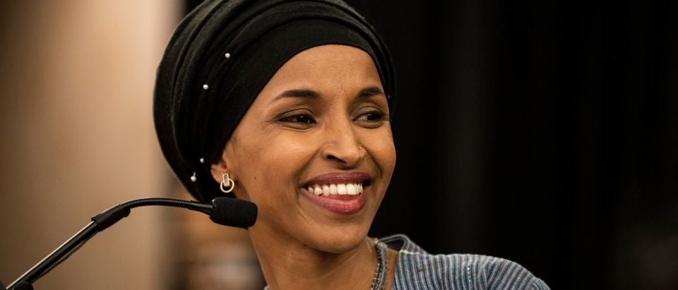 Minnesota Congressional Candidate Ilhan Omar Attends Election Night Event In Minneapolis