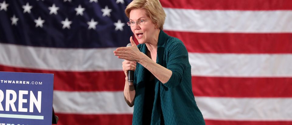 Democratic 2020 U.S. presidential candidate and U.S. Senator Elizabeth Warren (D-MA) speaks to supporters in Memphis, Tennessee, U.S. March 17, 2019. REUTERS/Karen Pulfer Focht.