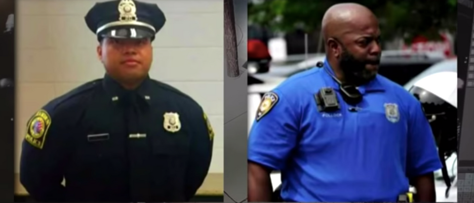 Officers Eaton and Pollock, CBS News/ YouTube