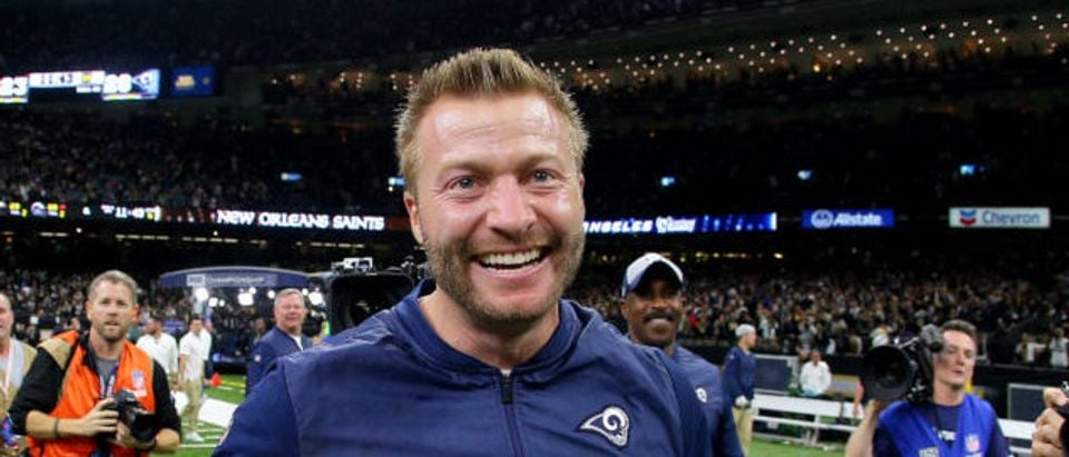 Sean McVay addresses viral video of him laughing at Patriots