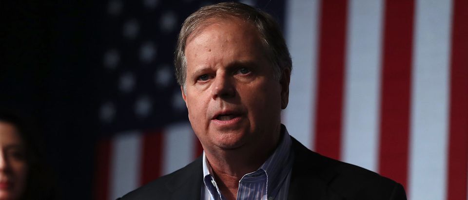 Doug Jones Holds Get Out The Vote Rally On Eve Of Alabama Senate Election (Justin Sullivan/Getty Images)