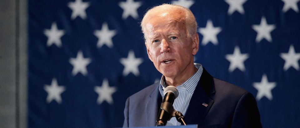Newly-Minted Presidential Candidate Joe Biden Makes First Campaign Tour Of Iowa