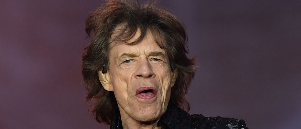 Mick Jagger of The Rolling Stones performs live on stage on the opening night of the european leg of their No Filter tour at Croke Park on May 17, 2018 in Dublin, Ireland. (Photo by Charles McQuillan/Getty Images)