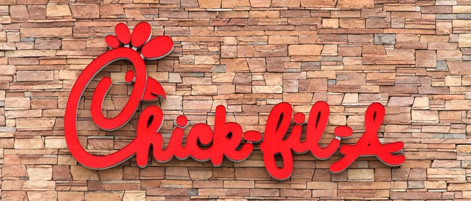 Chick-fil-A is an American fast food restaurant chain headquartered in the city of College Park, Georgia, specializing in chicken sandwiches (Sheila Fitzgerald / Shutterstock.com)