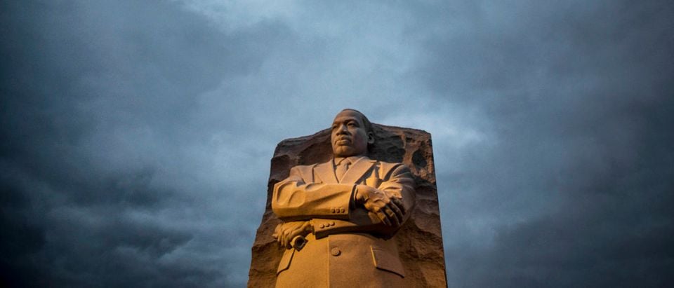 Early morning light shines on the Martin Luther King Jr. Memorial on the National Mall on January 19, 2015 in Washington, D.C.(Gabriella Demczuk/Getty Images)