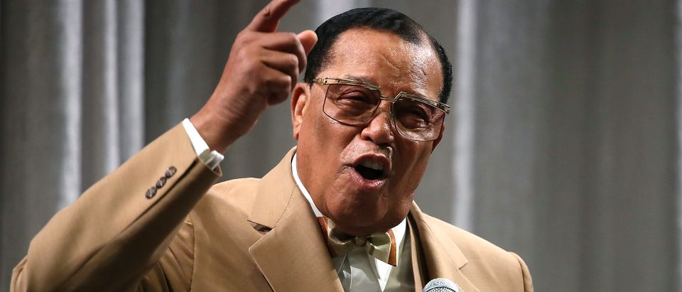 Nation Of Islam Minister Louis Farrakhan Delivers Message To President Trump