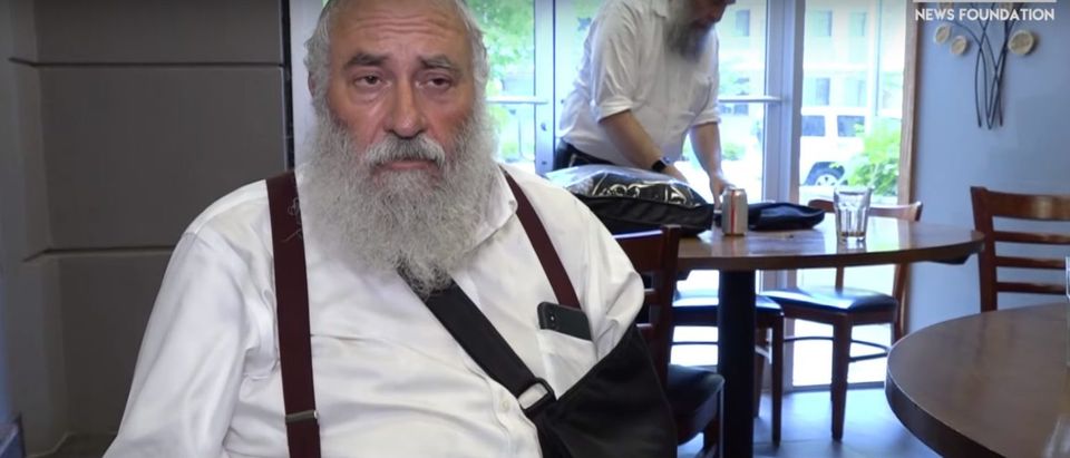 Rabbi Yisroel Goldstein speaks with The Daily Caller News Foundation about the tragedy of the San Diego synagogue shooting, visiting the White House, and what Americans must do to combat hatred. (YouTube screenshot/TheDCNF)
