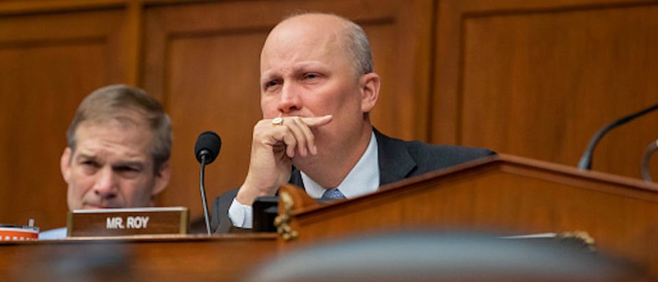 U.S. Rep. Chip Roy listens during a House Civil Rights and Civil Liberties Subcommittee hearing on confronting white supremacy at the U.S. Capitol on May 15, 2019 in Washington, D.C. (Photo by Anna Moneymaker/Getty Images)