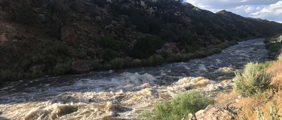 Strong run-off on the Rio Grande river is shown south of Pilar, New Mexico, U.S., June 19, 2019. Picture taken on June 19, 2019. (Photo: REUTERS/Andrew Hay)
