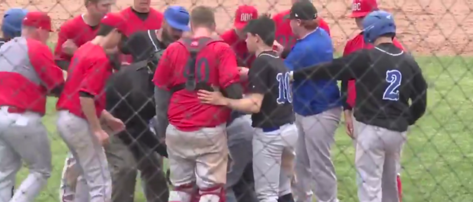 Major Brawl Breaks Out At High School Baseball Game