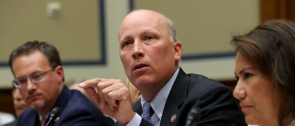 Rep. Chip Roy testifies before a House Oversight and Reform Committee hearing on "The Trump Administration's Child Separation Policy: Substantiated Allegations of Mistreatment." July 12, 2019 in Washington, D.C. (Photo by Win McNamee/Getty Images)