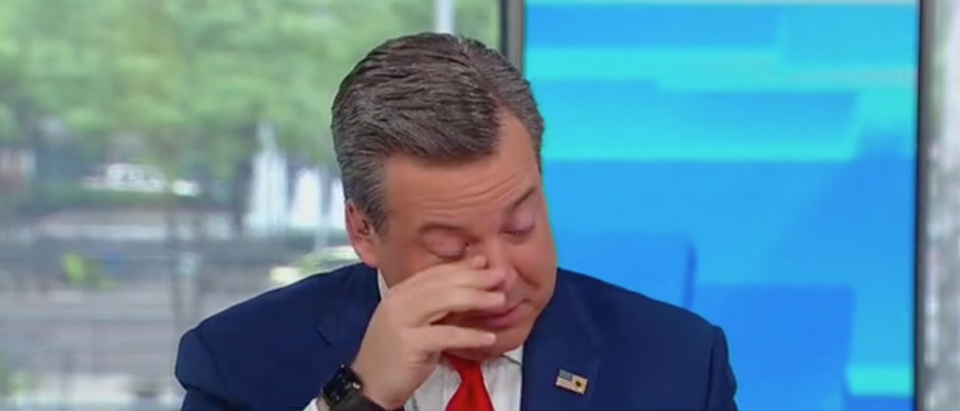 "Fox & Friends" host Ed Henry announces that he will donate part of his liver. Screen Shot/Fox News