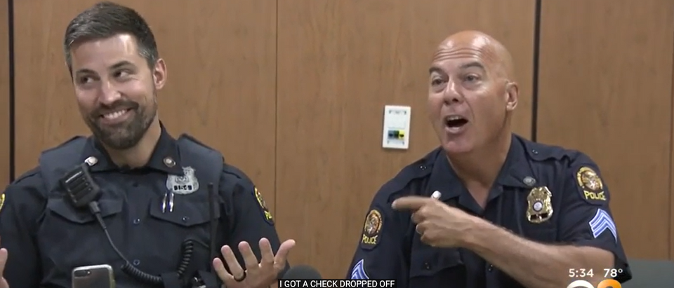 4 is a Charm: Retiring Connecticut police sergeant works shift with 3 officer sons (Photo: YouTube Screenshot)