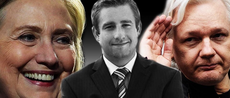 Hillary Clinton, Seth Rich, Julian Assange (Getty Images, Daily Caller)