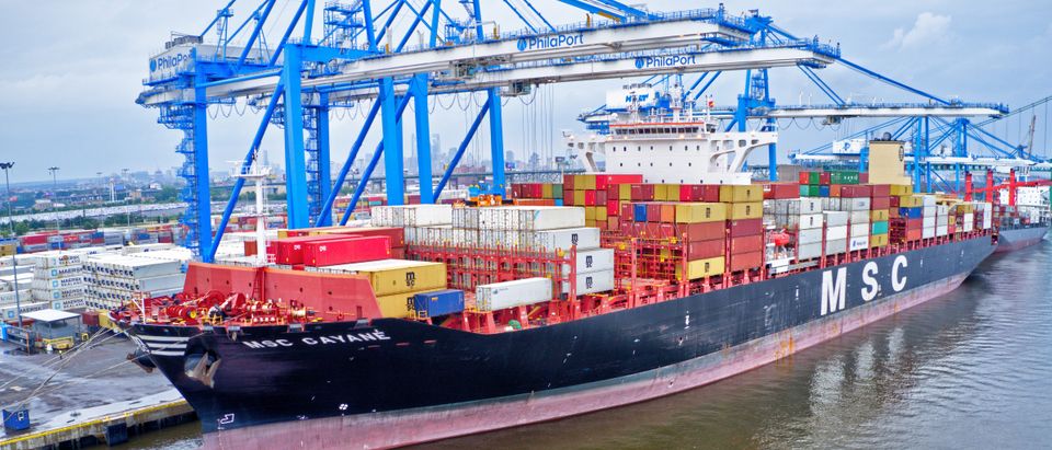 Philadelphia, PA / USA - June 18, 2019: 16.5 tons of cocaine worth $1 billion seized at Philadelphia port Cargo Ship MSC Gaynes Credit: Shutterstock