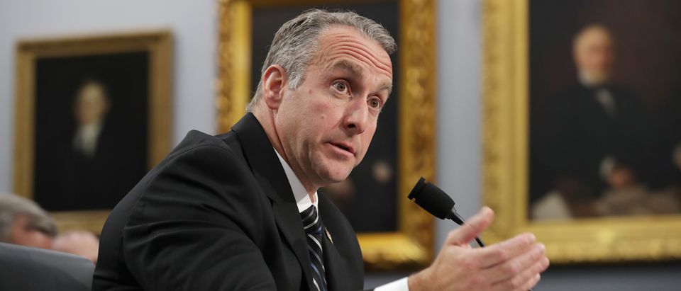 U.S. Immigration and Customs Enforcement (ICE) Acting Director Matthew Albence testifies before the House Appropriations Committee's Homeland Security Subcommittee in the Rayburn House Office Building on Capitol Hill July 25, 2019 in Washington, D.C. (Photo by Chip Somodevilla/Getty Images)