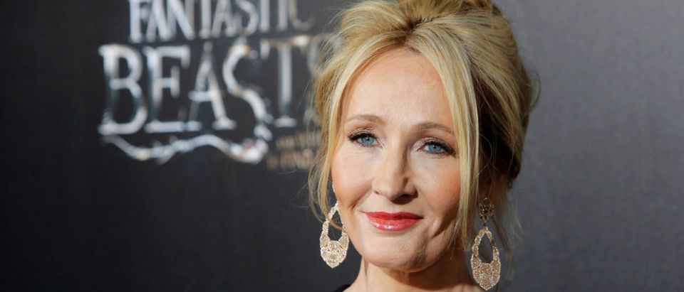 Author J.K. Rowling attends the premiere of "Fantastic Beasts and Where to Find Them" in Manhattan, New York, U.S.