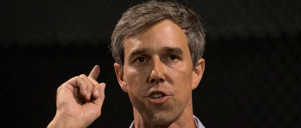 Democratic presidential hopeful Beto O'Rourke is pictured. (MARK RALSTON/AFP/Getty Images)