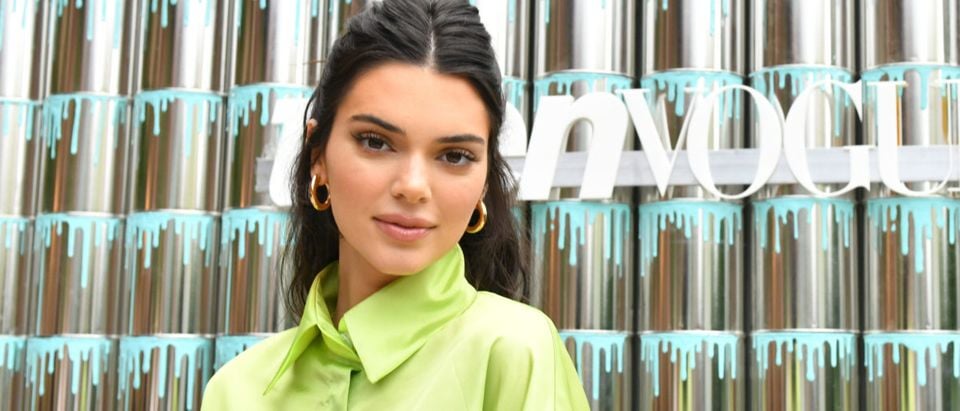 Kendall Jenner Joins Proactiv And Teen Vogue At “Paint Positivity: Because Words Matter” Event In NYC On June 20th