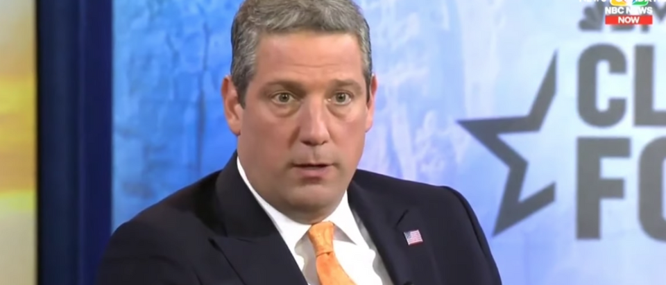 Screen Shot:Youtube:Tim Ryan Says We Should Provide 'Family Planning' Worldwide to Fight Climate Change:The Daily Caller News Foundation