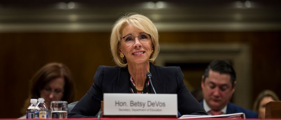 Education Secretary Betsy DeVos Testifies To Senate Committee On Department's Budget