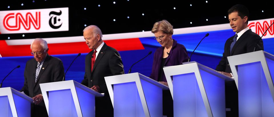 Democratic Presidential Candidates Participate In Fourth Debate In Ohio