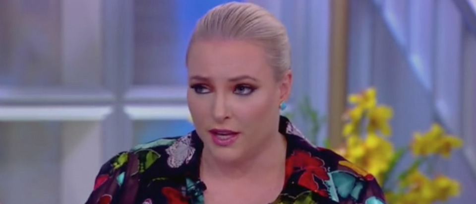 Meghan McCain appears on "The View." Screen Shot/ABC