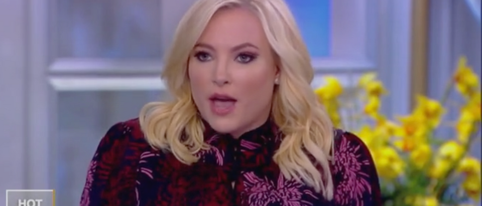 Meghan McCain appears on "The View." Screen Shot/ABC
