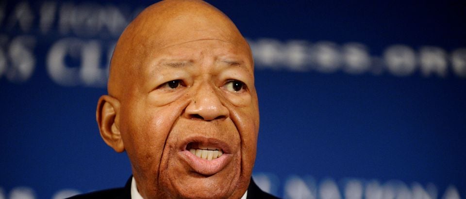 House Oversight and Government Reform Chairman Elijah Cummings (D-MD) addresses a National Press Club luncheon