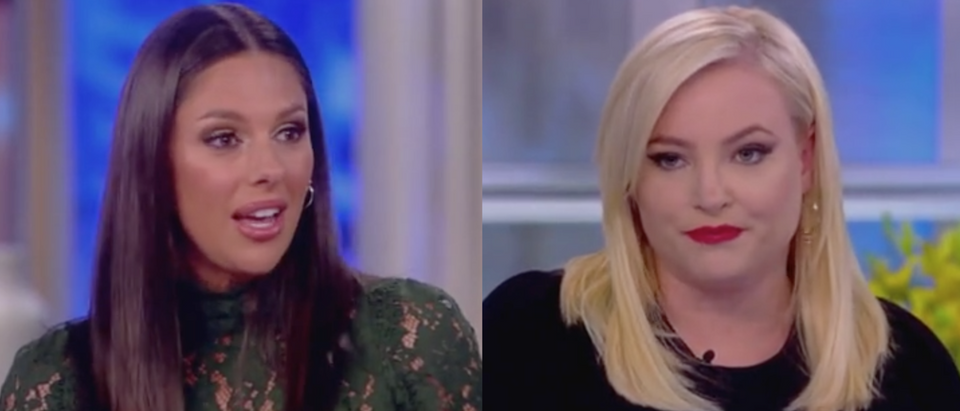 Abby Huntsman and Meghan McCain appear on "The View." Screen Shot/ABC