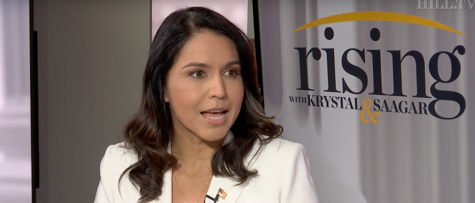 Tulsi Gabbard on why she voted "present" during impeachment. (Screenshot Youtube The Hill)