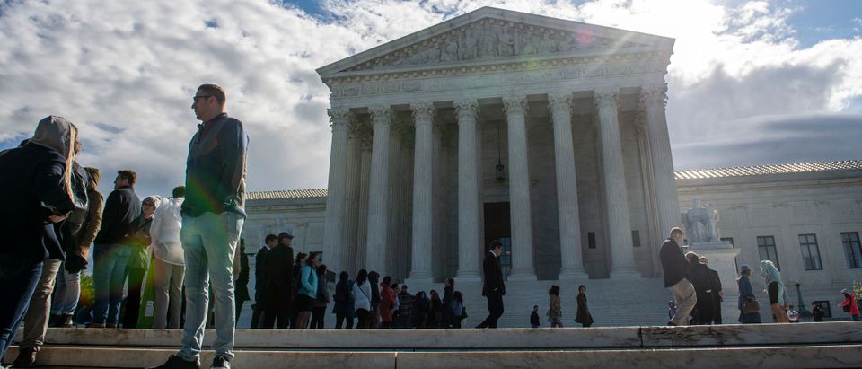The Supreme Court is seen on April 15, 2019. (Eric Baradat/AFP/Getty Images)