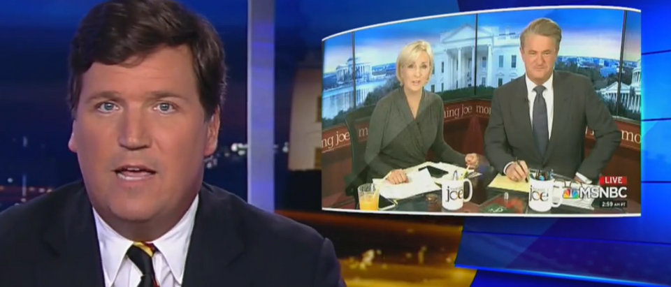 Tucker Carlson rips Joe and Mika on family separation (Fox News screengrab)