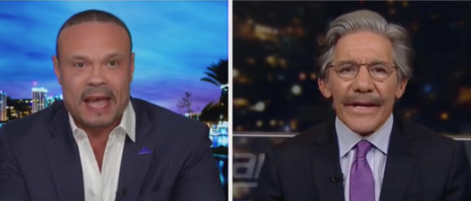 Dan Bongino and Geraldo Rivera appear on "Hannity." Screen Shot/Fox News
