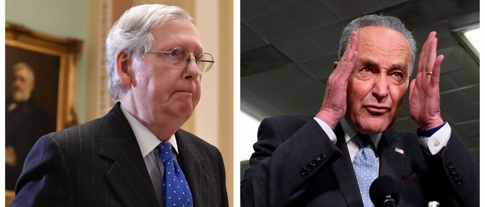Mitch McConnell, Chuck Schumer (Getty Images)