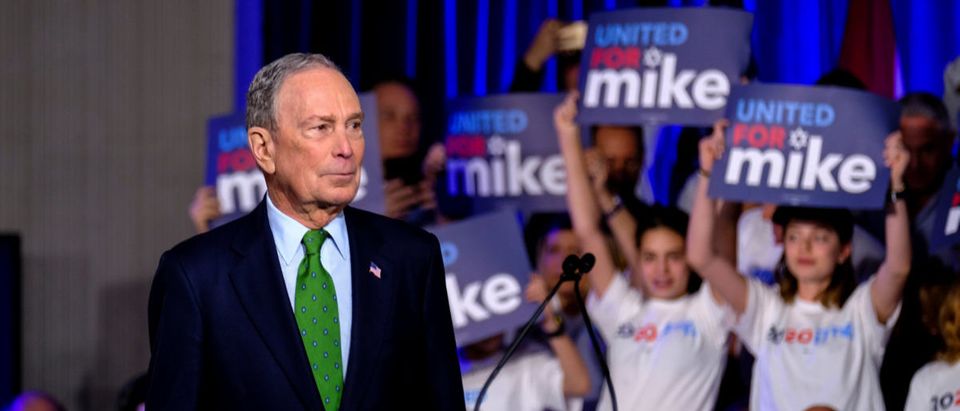 Michael Bloomberg, the billionaire media mogul and former New York City mayor, now Democratic candidate hosts a kick off 'United for Mike' at the Aventura Turnery Jewish Center and Tauber Academy Social in Miami, Florida, U.S., Jan. 26, 2020. REUTERS/Maria Alejandra Cardona