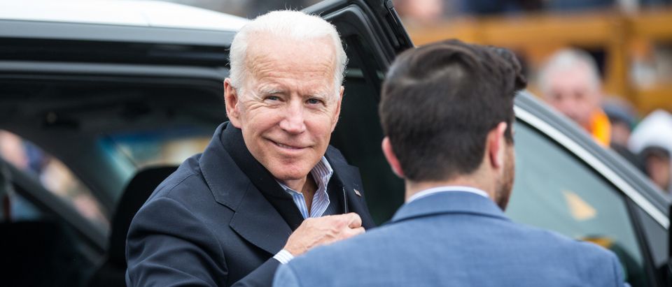 Joe Biden Speaks To Striking Stop &amp; Shop Workers In Massachusetts